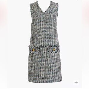 Beautiful tweed Jcrew dress.